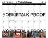 YorkieTalk 2013 Calendars - ORDER TODAY!-21_october_dates.jpg