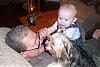 Let See Your "Big Men with Little Yorkie" Pictures!-roy-babies.jpg