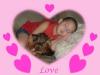 I just got the cutest picture of Koda with my Son.-kodapict-050_framed.jpg