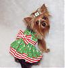 Adorable ChloeBella Christmas Dress & Pic with Santa!-candy3.jpg