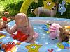 Splish Splash in Kiddie Pool!  Pics of Tess & Chloe-0514.jpg