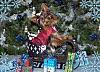 CHRISTMAS PICTURES of Our LIL YORKIE GANG!!!-babyonsleighec.jpg